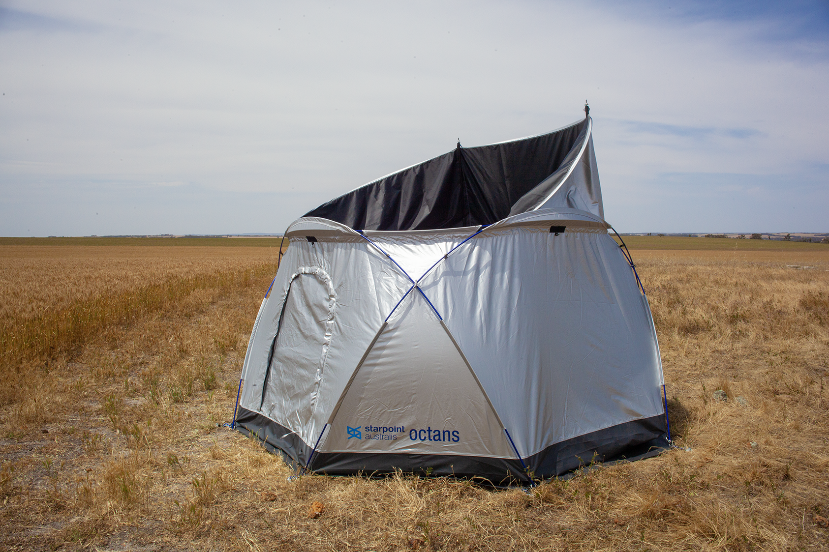 Octans with Wind shield setup Back